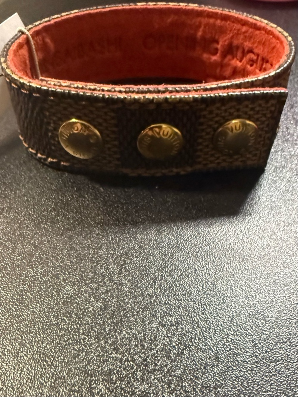 Louis Vuitton Damier Ebene bracelet